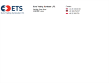 Tablet Screenshot of etscompany.eu
